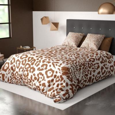 LES ATELIERS DU LINGE Parure housse de couette Marron 200x200 Atelier Du Linge 893000 - Marron