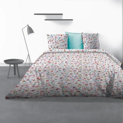 LES ATELIERS DU LINGE Parure housse de couette Rose 240x220 Atelier Du Linge 835600 - Rose