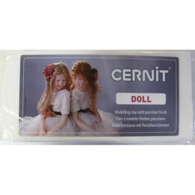 CERNIT  argile &agrave; modeler Poup&eacute;e 500 grammes blanc