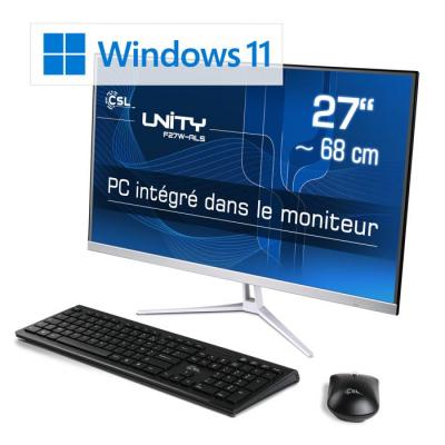 CSL COMPUTER PC tout-en-un CSL Unity F27W-ALS / 1000 Go / 32 Go RAM / Win 11 Pro 