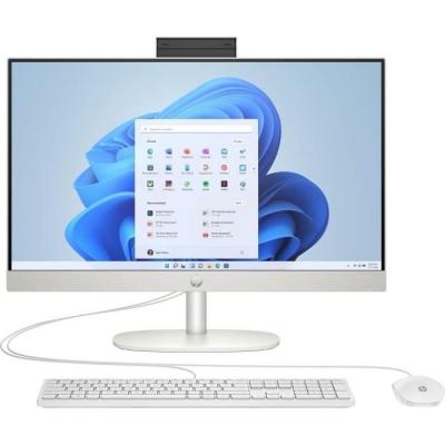 HP  24-CR0069NF 23.8"" I3 8 Blanc 512 Go