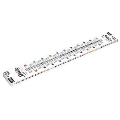  Assortiment de peintures acryliques - 40 couleurs, 20ml