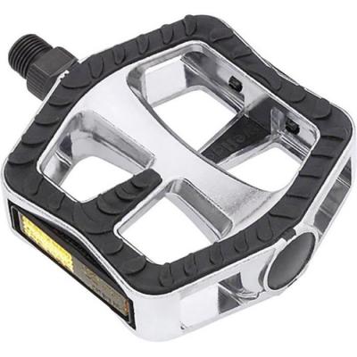 POINT Wellgo Komfort-Pedale XL P&eacute;dale de v&eacute;lo argent, noir