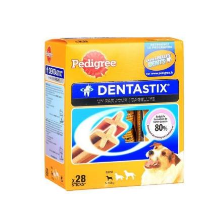PEDIGREE  Dentastix B&acirc;tonnets - Pour petits chiens - 4 x 440 g