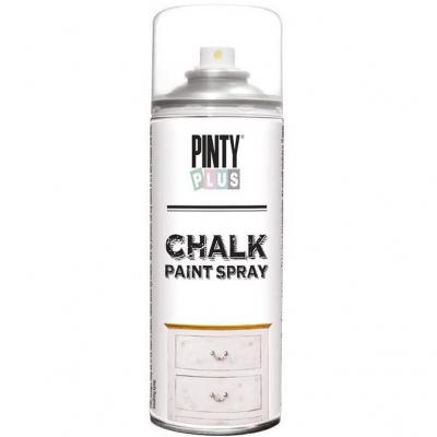 PINTY PLUS Peinture en a&eacute;rosol pintyplus chalk 520cc ck788 broken white