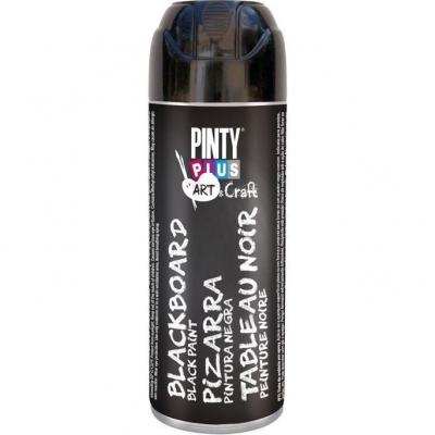PINTY PLUS Peinture en spray sp&eacute;cial tableau noir a&eacute;rosol 400ml - 