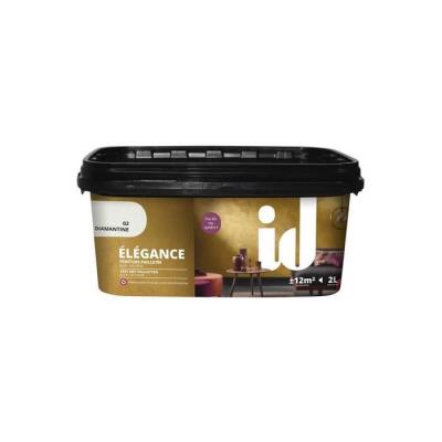 ID PARIS Peinture d&eacute;corative ELEGANCE 2L DIAMANTINE -  - diamantine