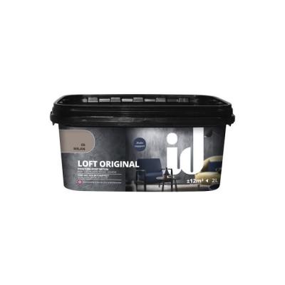 ID PARIS  - Peinture d&eacute;corative loft beton original 2L milan milan