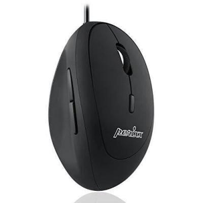 PERIXX  Perimice-519 Souris ergonomique USB optique noir 6 Boutons 1600 dpi ergonomique