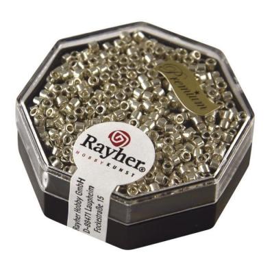 MIYUKI Perle  Delica 10/0 - M&eacute;tallic argent -  