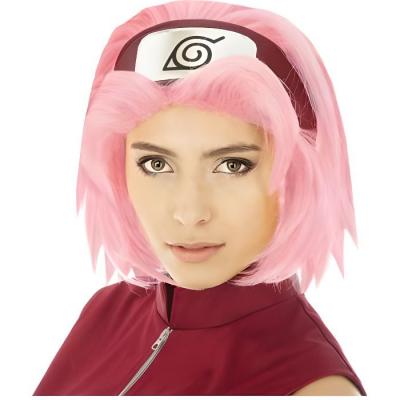 CHAKS Perruque -  - Sakura Haruno - Rose - Mixte - Adulte