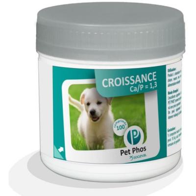 CEVA Pet-Phos Canin Croissance Ca/P=1,3 bo&icirc;te de 100 comprim&eacute;s