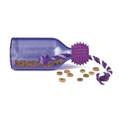 PREMIER Jouet Distributeur D'aliments En Forme De Bouteille Tug-A-Jug Xs