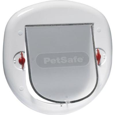 PETSAFE Volet &agrave; 4 voies pour animaux de compagnie 280 Blanc  White