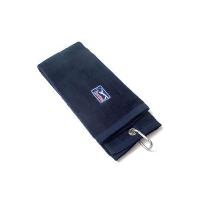 PGA TOUR  Serviette de Golf - 16,5 x 19 cm - Bleu