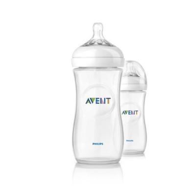 PARASANTEONLINE PHILIPS AVENT 2Biberons de 330ml Naturel SCF696/27 transparent