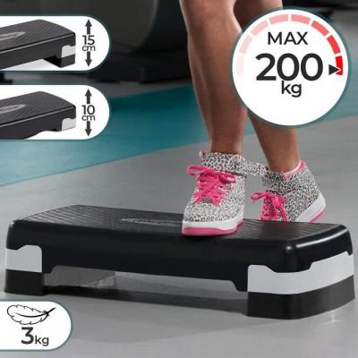 PHYSIONICS Step de fitness 3 niveaux 