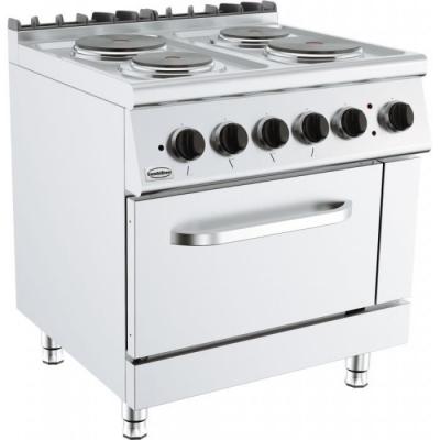  Piano de Cuisson sur Four Electrique - Profondeur 700 - Combisteel