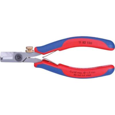 KNIPEX Ciseaux &Agrave; D&eacute;nuder Avec Gaines Bi-mati&egrave;re 130 Mm _ 11 82 130