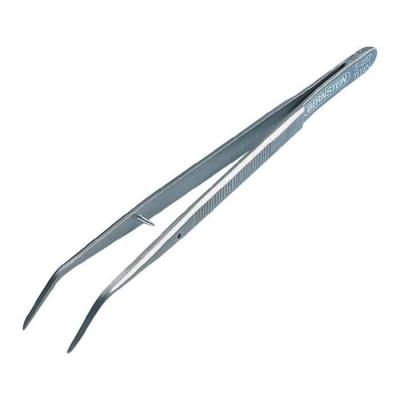 BERNSTEIN WERKZEUG GMBH Bernstein 5-037 Brucelles en titane &agrave; pointes fines et courb&eacute;es 150 mm
