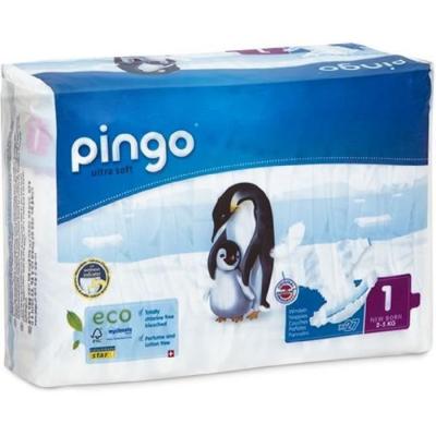 PINGO  Couches &Eacute;cologiques Ultra Soft T1 / 2-5 kg / 27 couches