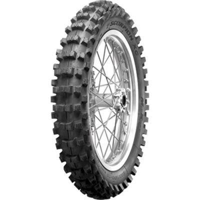PIRELLI  SCORPION XC MID SOFT 110/100-18 TT 64M, Pneu moto Arri&egrave;re