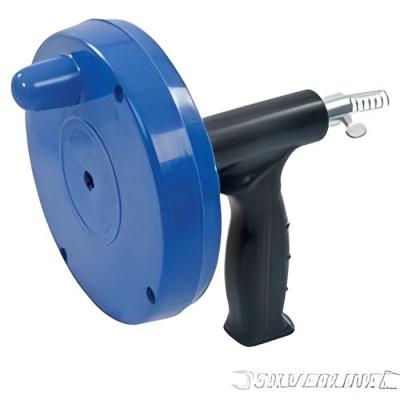 SILVERLINE  395010 Pistolet de d&eacute;bouchage &agrave; tige flexible 6 mm x 6 m