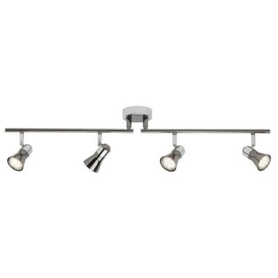 BRILLIANT Plafonnier LED &agrave; 4 lumi&egrave;res orientables Jupp Led