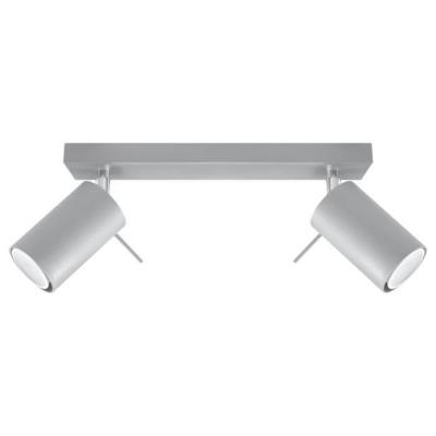 PLANETE DISCOUNT SOLLUX lighting SL.0450 Lampe &agrave; LED, Acier, Gris