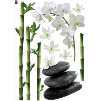 PLAGE  Sticker d&eacute;co - Zen1 Planche 48 x 68 cm