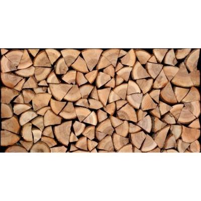 PLAGE Sticker d&eacute;coratif pour t&ecirc;te de lit, photo de buche effet r&eacute;el, 83 cm X 160 cm