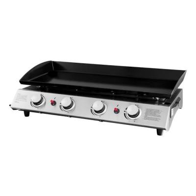 HAPPY GARDEN Plancha au gaz VALENCIA - 4 br&ucirc;leurs 10kW 