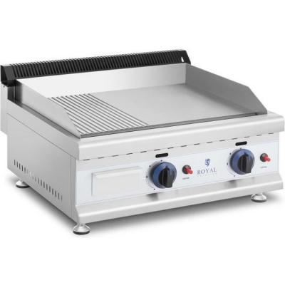 Plancha électrique Professionnelle - 550 X 350 Mm - Royal Catering Plancha Electrique Professionnelle 550 X 400 Mm Royal Catering Lisse 3 000 W 10012370