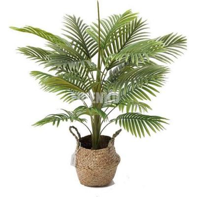 Plante artificielle Palmier Areca Dypis Lutescens-avec pot tiss&eacute;-&Oslash;17cm H112cm 