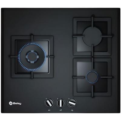 BALAY Plaque au gaz  3ETG663HB 60 cm Noir Verre (3 cuisini&egrave;re)