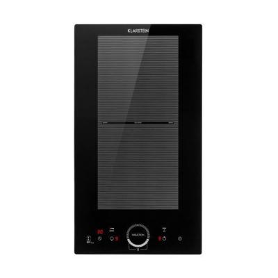 KLARSTEIN Plaque induction encastrable 2 feux  30 cm 3500 W - noir