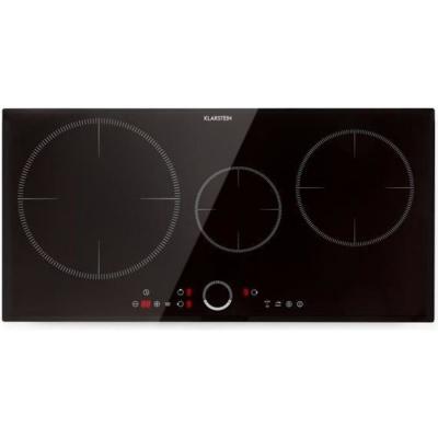 KLARSTEIN Delicatessa 80 flex table de cuisson &agrave; induction encastrable - 3 zones - 7000w au total - noire