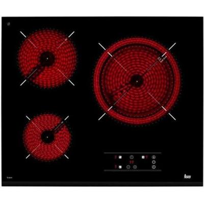 TEKA Plaque vitroceramique TZ 6315, 3 foyers, 5400 w, Touch control