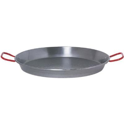 LA IDEAL Po&ecirc;le &agrave; paella valence 46 cm en acier poli - Garcima - Argent - Acier