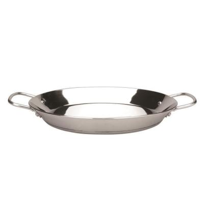 IBILI  - Po&ecirc;le &agrave; paella Premier, 34&nbsp;cm, Acier inoxydable, 6&nbsp;portions, Compatible avec l&rsquo;induction