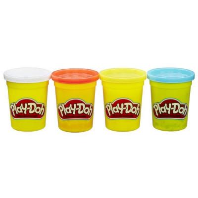 PLAY DOH P&acirc;te &agrave; modeler pour enfant  Set de 4 bo&icirc;tes