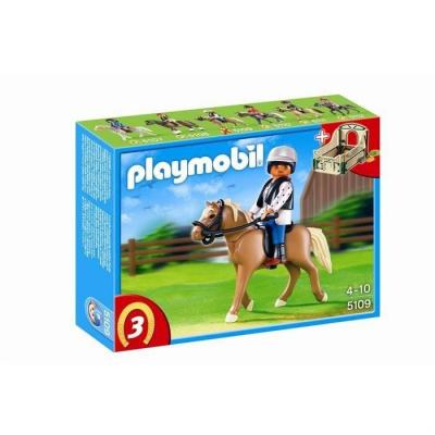 Playmobil 5109 - Cheval Haflinger Et Ecuy&egrave;re