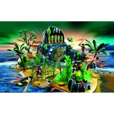 Playmobil 5134 L'Ile myst&eacute;rieuse des pirates 