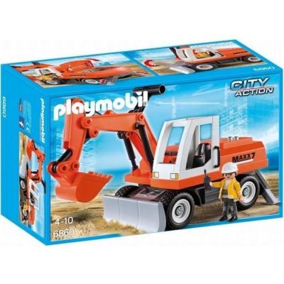 6860 Tractopelle avec godet - Playmobil