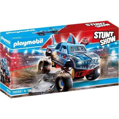 Playmobil Stuntshow 70550 Stuntshow Monster truck cascade Requin 