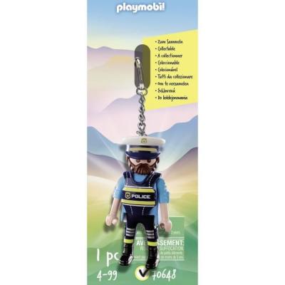 Playmobil City Action Police Keychain Multicolore