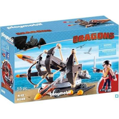 PLAYMOBIL Dragons : Eret quadruple baliste (9249)