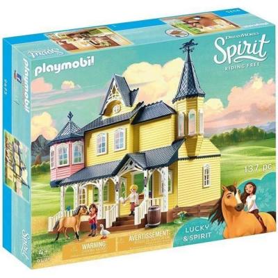 Maison PLAYMOBIL - Mod&egrave;le 9475 - Spirit - Mixte - A partir de 4 ans - Neuf et garanti 