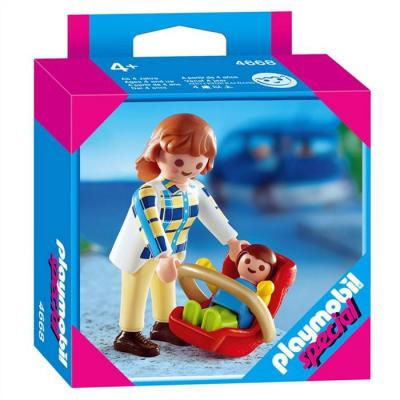 Playmobil - 4668 - Maman/b&eacute;b&eacute;/si&egrave;ge