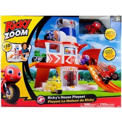 TOMY Le Prescolaire - Ricky Zoom Playset La Maison De Ricky